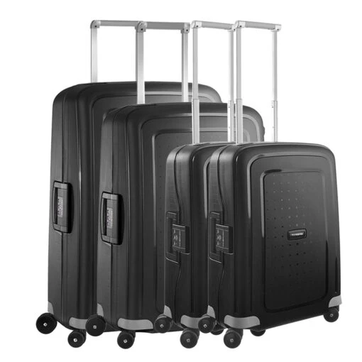 Samsonite S'Cure 4-Delige Kofferset 55/55/69/75 Black -Samsonite image 1972