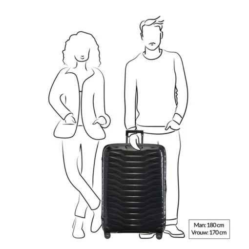 Samsonite Proxis Spinner 81 Matt Graphite -Samsonite image 209